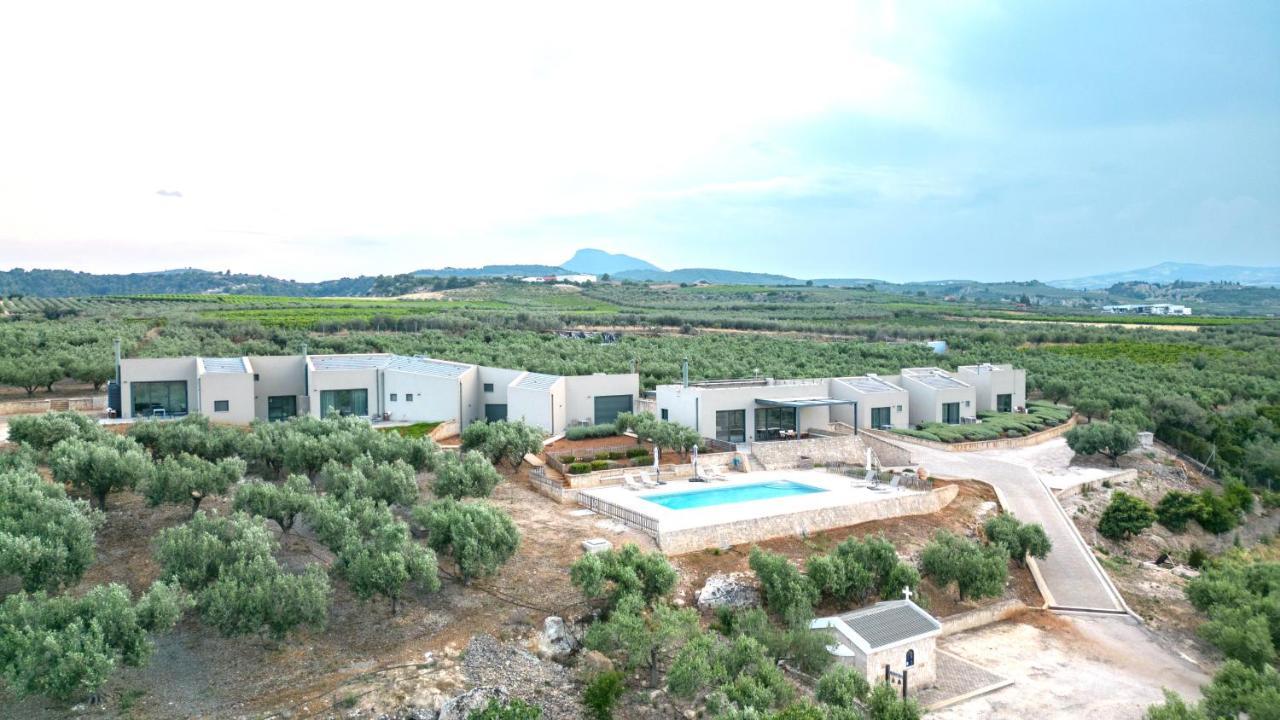 The Olive Hill Villa Ássos Exterior foto