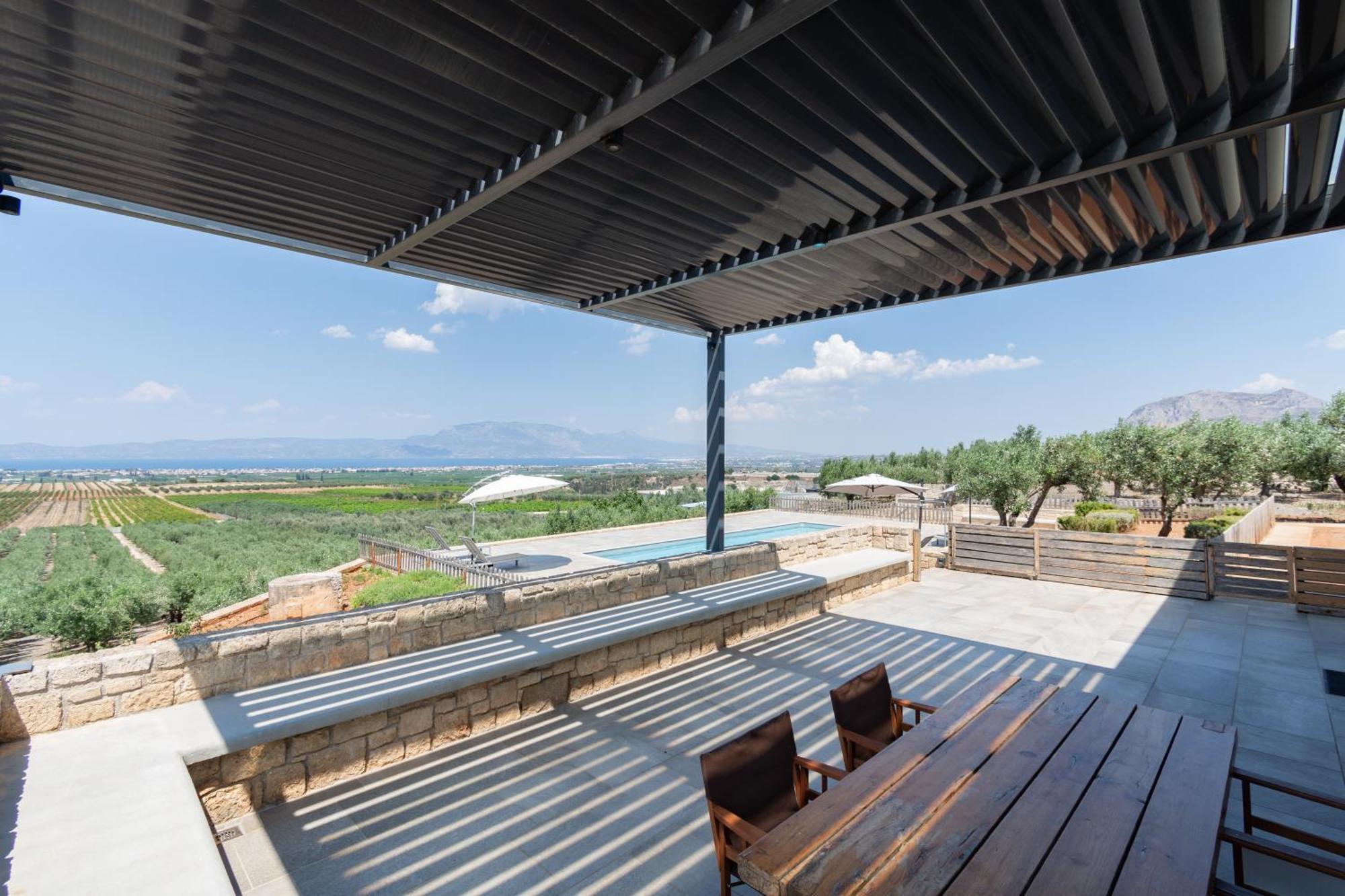 The Olive Hill Villa Ássos Exterior foto